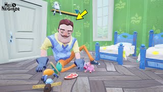 WİLSON'IN GİZLİ BEBEK ODASINI BULDUK  Hello Neighbor Yeni Mod