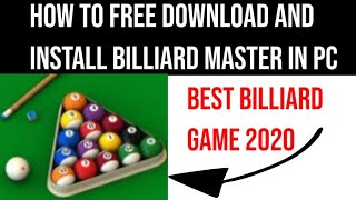 How to free dowlond billiard master screenshot 3