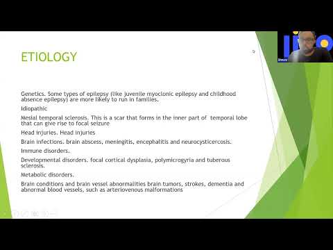Diagnosis & Management of Epilepsy & Seizures: masterclass recording with Dr. Dinesh Rattnani