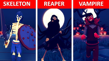 TABS UPDATE - Spooky Halloween Faction Showcase! - Totally Accurate Battle Simulator