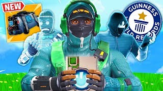 We Got A Fortnite World Record Ft. Lazarbeam, Muselk & Respawn Vans