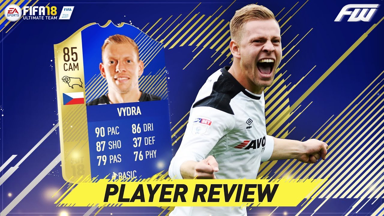 FIFA 18 TOTS VYDRA Player Review (85) THE DEADLIEST CHAMPIONSHIP STRIKER!