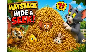 Haystack Escape Game | Funny AI Animated Cartoon