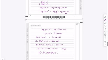 IAL, Edexcel, June 2021, P2, Q7, Exponentials and Logarithms, The Factor theorem, Pure, WMA12/01