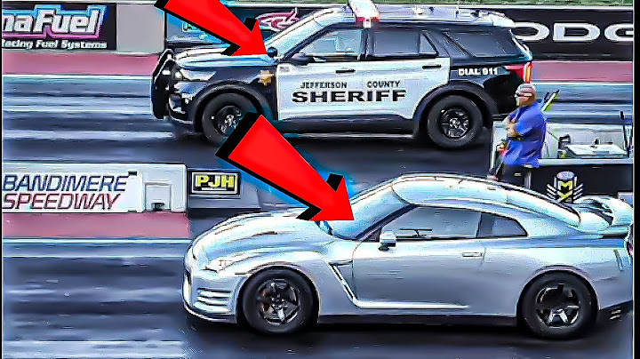 GTR R35 vs Police 🚔🚨⁉️
