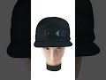 Led hat with smart phone control flexible led display