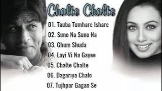Chalte Chalte Movie All Songs | Shahrukh Khan, Rani Mukherjee | 90's Hits | Filmy Jukebox