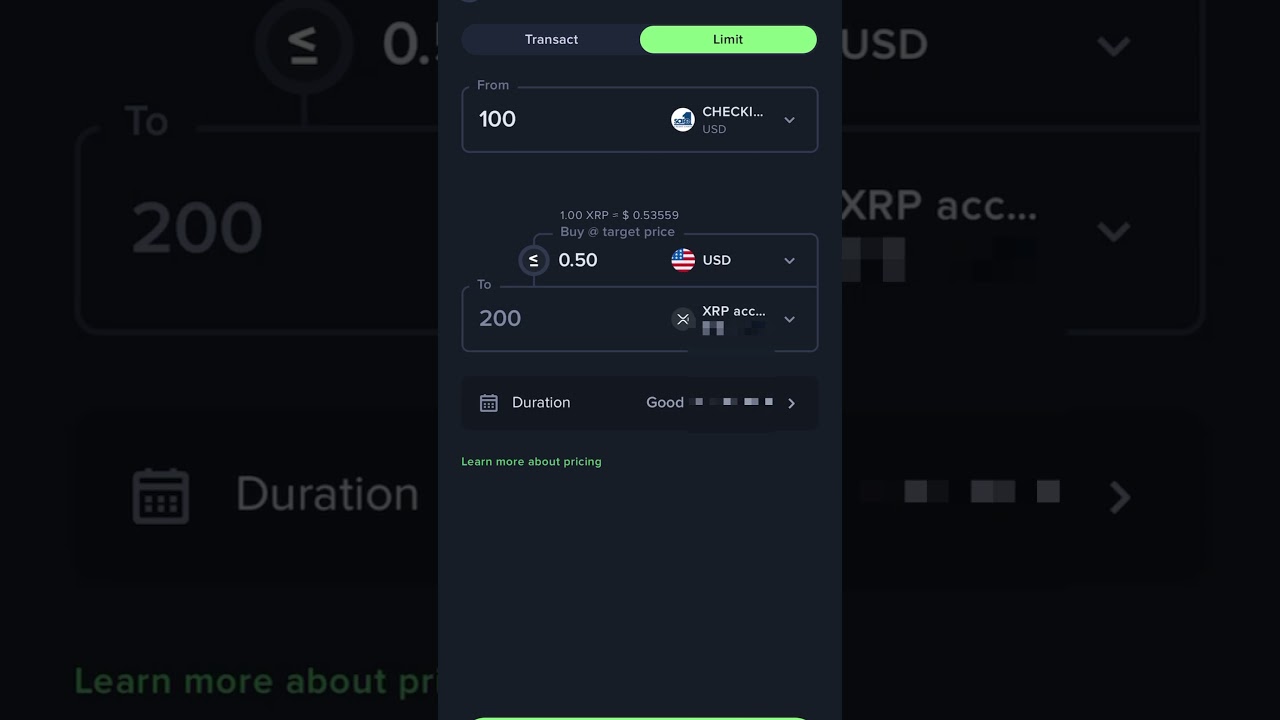 How to set buy orders on UPHOLD