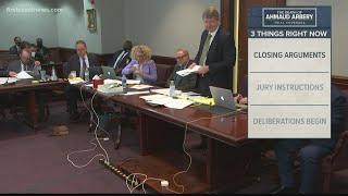 Closing arguments set to begin in death of Ahmaud Arbery trial