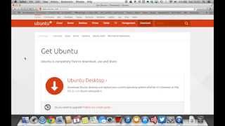 Linux Ubuntu 14.04 Bootable Disk Tutorial