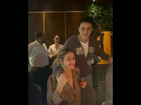 جوو 2 فن اولاد عمرو دياب التوأم خلال احتفالهم بعيد ميلادهم