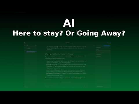 Open Source, AI, and You.