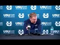 Jerrod Calhoun Postgame Press Conference - Utah State 100, Colorado State 58 - 12/20/25