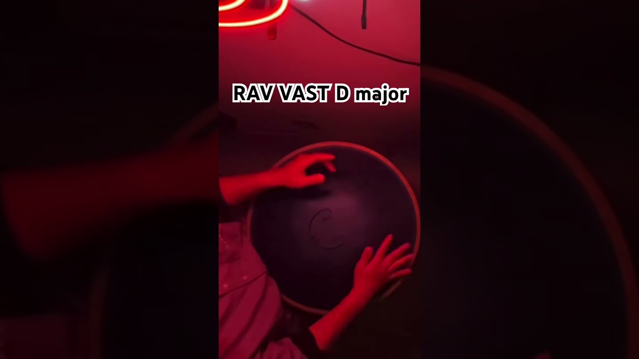 RAV VAST D major FROG DRUM HANDPAN - YouTube