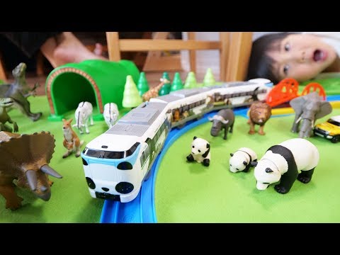 プラレール パンダくろしお - YouTube