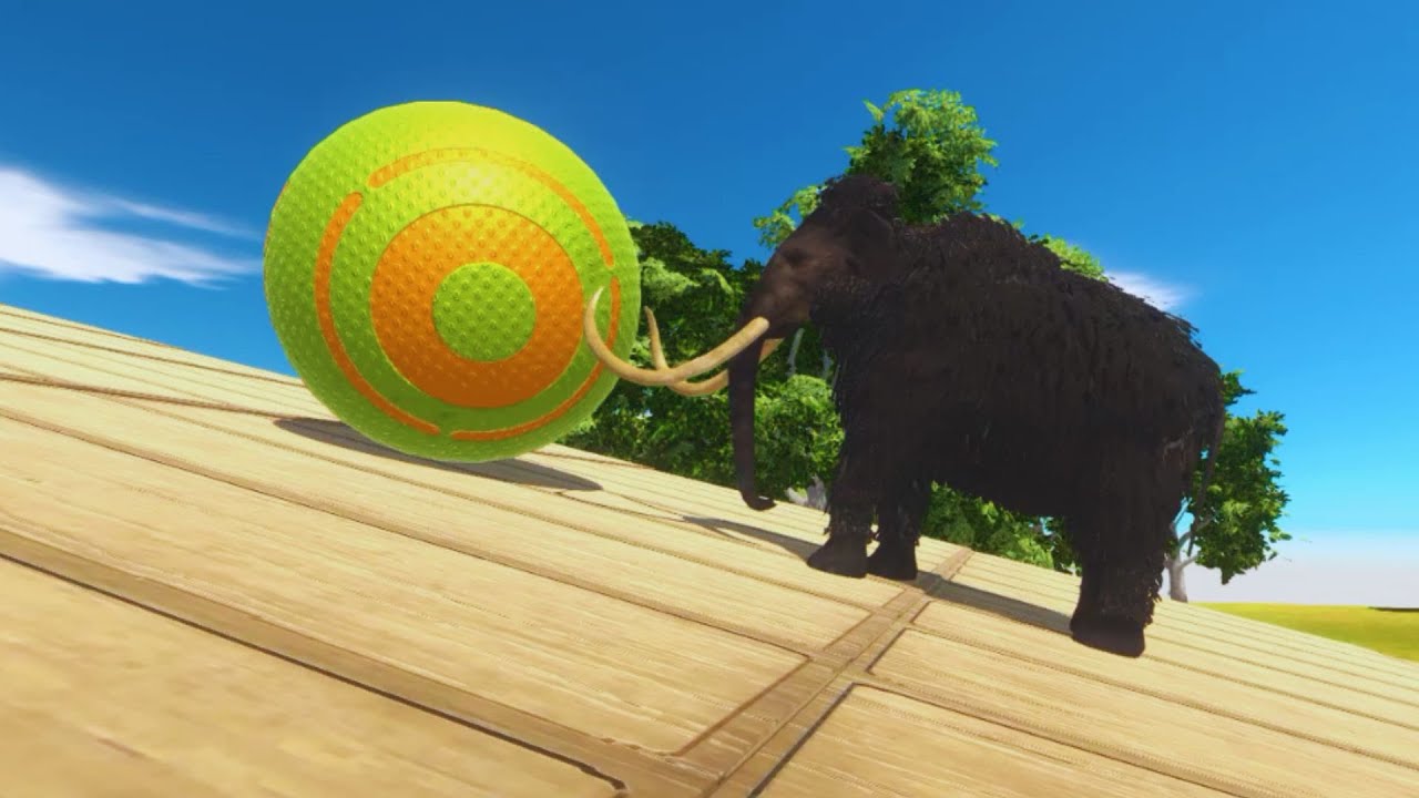 bowling🎳 with prehistoric animals💥 - Animal Revolt Battle Simulator