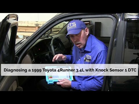 1999 Toyota 4Runner 3.4L with Knock Sensor 1 DTC