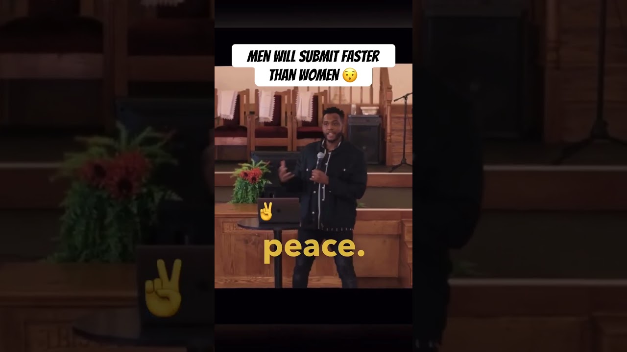 The Word teaches men to love & women to submit for a reason. 