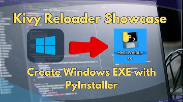 Kivy Reloader Showcase: Create Windows EXE with PyInstaller