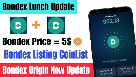 Bondex Origin New Update | Bondex Withdraw Update | Bondex Listing Update | Bondex New Update Today