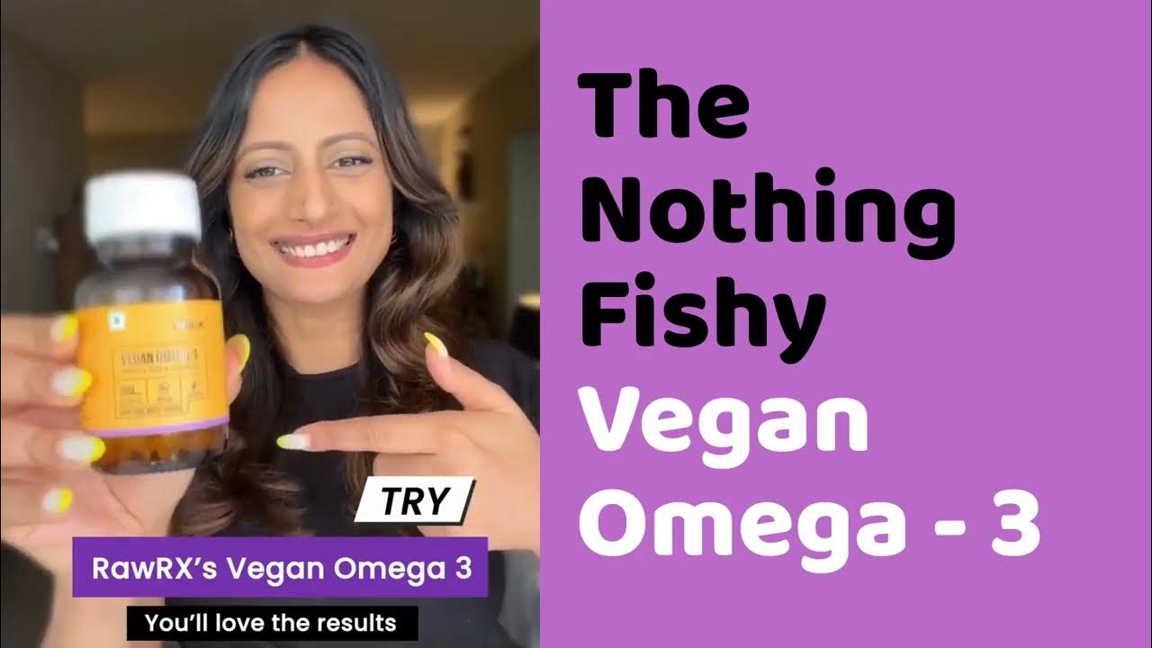 RawRX Vegan Omega 3 for Heart Health YouTube