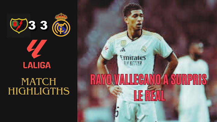 Rayo Vallecano vs Real Madrid 3-3 Highlights #RayoRealMadrid.