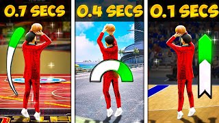 I Tested the FASTEST JUMPSHOT in EVERY GAME MODE on NBA 2K24 (.01 SECONDS)