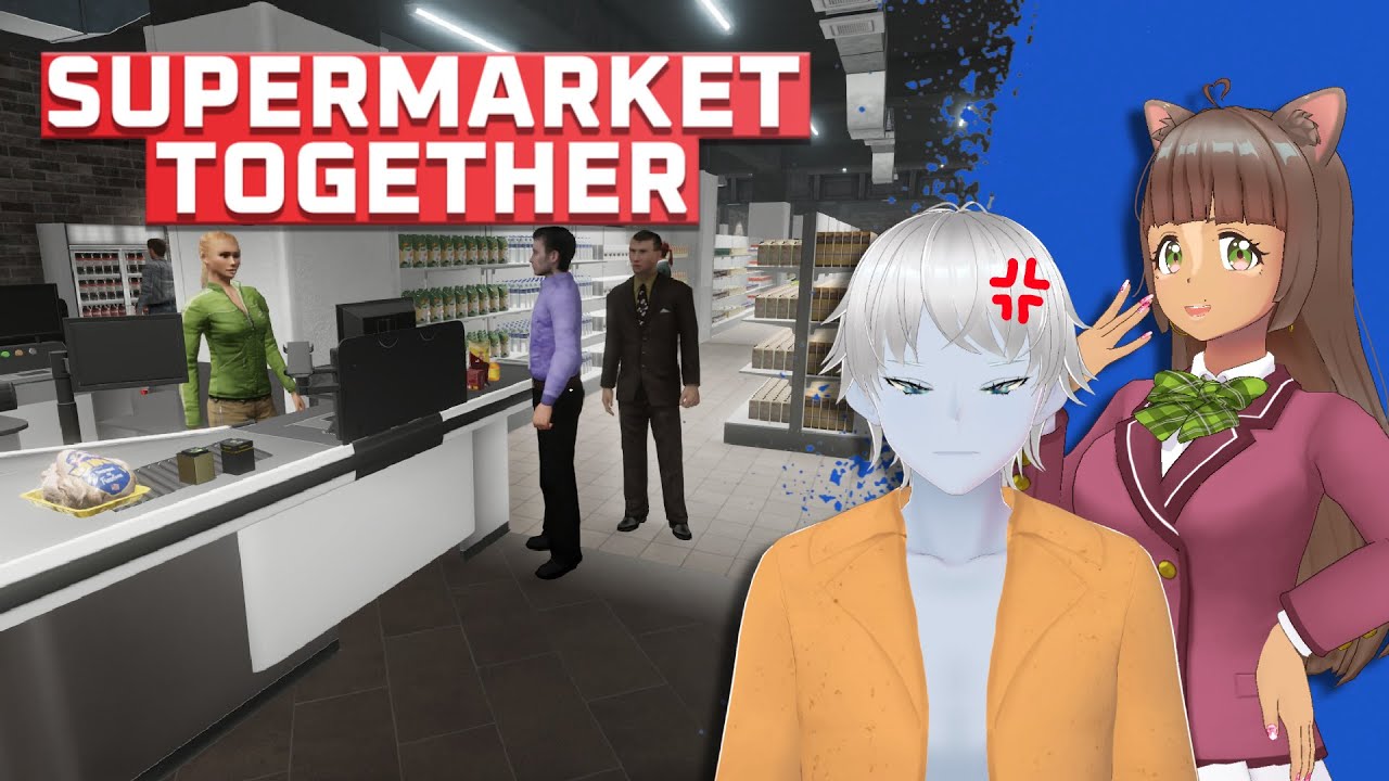 Vtubers get a job | Supermarket Together w/BeeKat