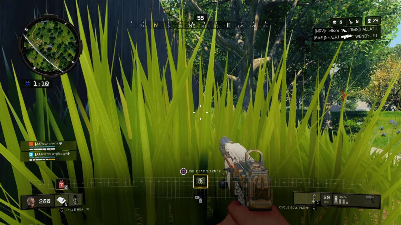 Blackout / 2 quick duo wipes with the KAP-45!