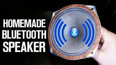 Homemade Bluetooth Speaker (wireless speaker)