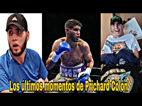 Video A Boxer who suffered brain bleed, Prichard Colon dies, his final moments are very emotional