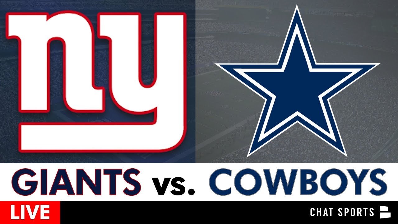 Giants vs. Cowboys Live Streaming Free Play-By-Play, Highlights, Scoreboard | NFL Week 18