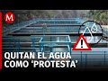 Cierran válvulas de presa en Puebla que abastece de agua a Xalapa, Veracruz