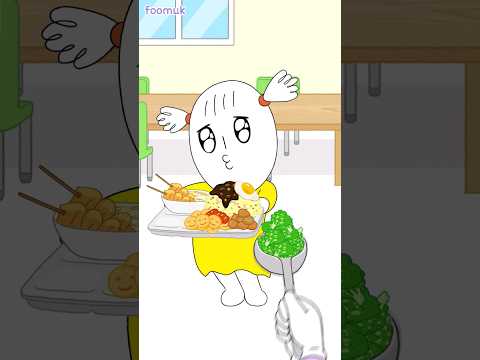 미니 급식 제로투 피하기 / School lunch zero two dodging meme #Shorts