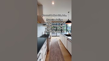 Listing your house empty? Virtual staging might be what sells it!  #homesellingtips  #realestate