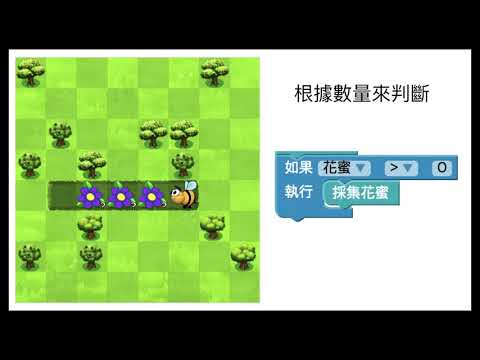 CodeOrg 課程3-7 蜜蜂-條件判斷：介紹