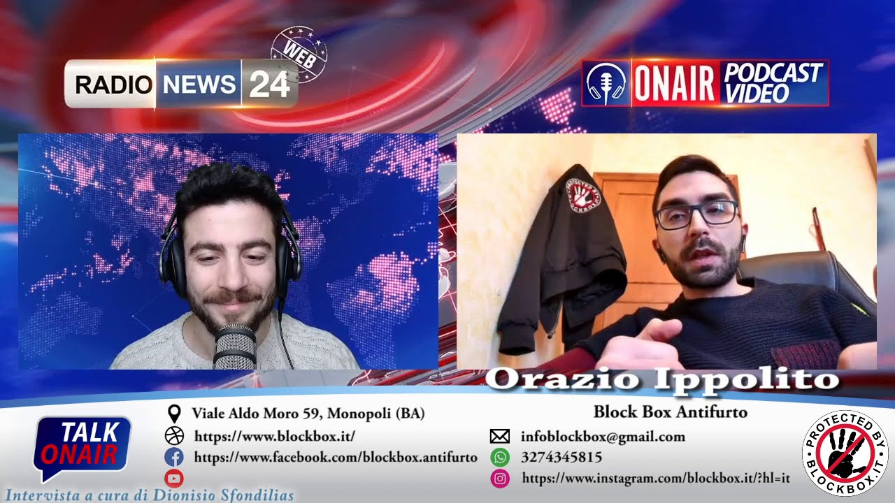 LA NOSTRA INTERVISTA A RADIONEWS24 (INTEGRALE): cos'è Blockbox?
