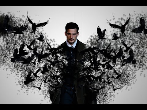 Crow dispersion effect  Photoshop tutorial