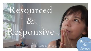 Being Resourced and Responsive: BTS Behind the Scenes at Jamie Ridler Studios