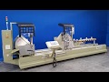 full automatic cnc double head cutting machine miter saw double cutter for aluminum profiles