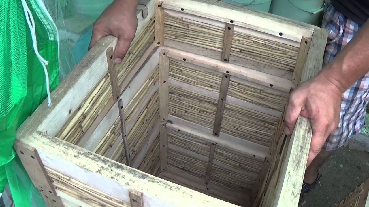 Бджільництво України: Гарний Вулик З Очерету Володимира Пащенко