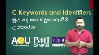 C programming Keywords Identifiers Variables constants
