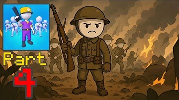 Army War Camp: Battle Game - Gameplay Walkthrough Part 4 - Soldier Fortress Battle 3D (iOS, Android)