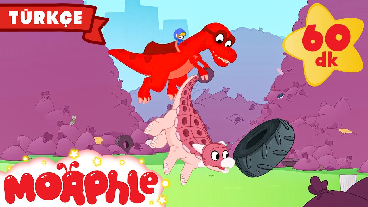 Kahraman Dinozor 🐱‍🐉 | 🎄 Yılbaşı Özel 🎄 | Çocuk Çizgi Filmleri | Morphle Türkçe