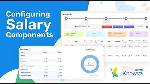 Configuring Salary Components #uknowvahrms #hrsolutions #tutorial