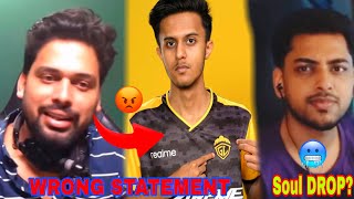 Ra1 Gaming Disagree On Simp Statement Aman Reply On Soul Drop Fight