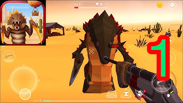 Desert Skies Sandbox Survival gameplay walkthrough part-1 (iOS, android)