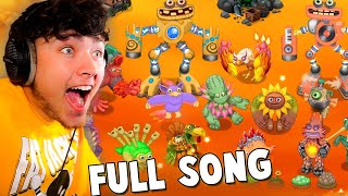Full Fire Haven Play Through My Singing Monsters