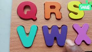 ABC Puzzle | Help Me Find Alphabet Letters