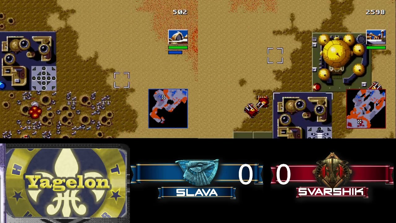 PvP DuneII SEGA - Масштаб и красота